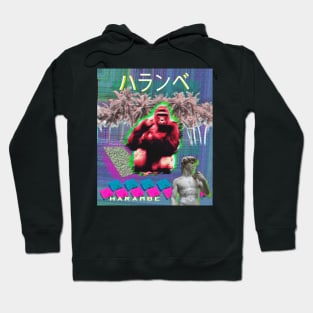 Vaporwave Harambe Hoodie